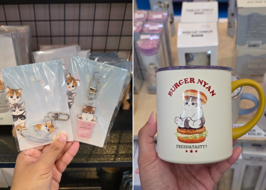mofusand cat singapore popup merch
