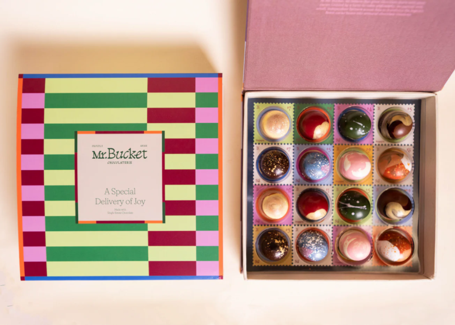 mr bucket chocolaterie - christmas chocolate in singapore