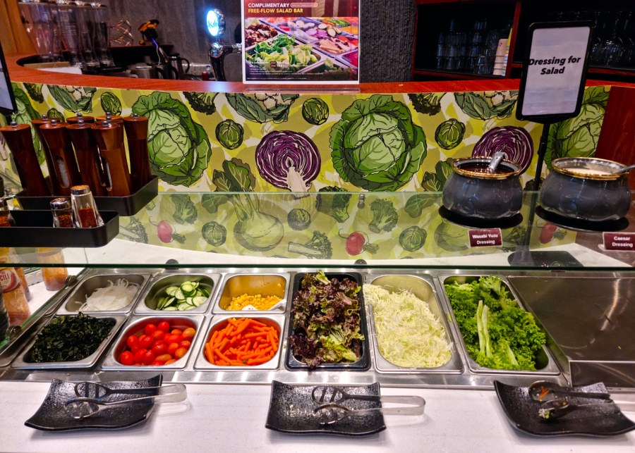 Bari Bari Steak's free-flow salad bar | New restaurants and menus in Singapore 2026