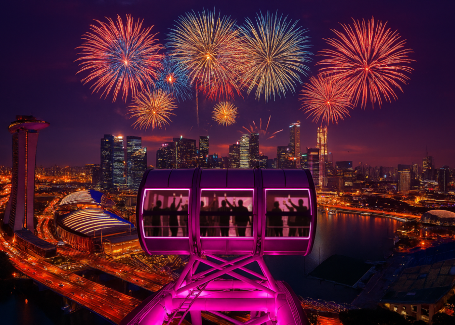 new years eve singapore 2025 singapore flyer