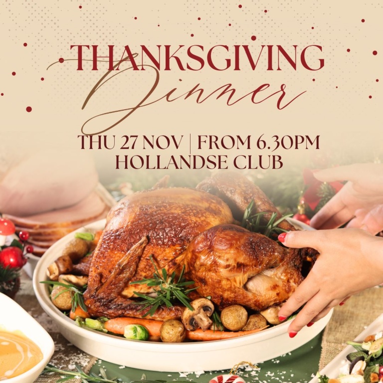 Thanksgiving Buffet Dinner at Hollandse Club