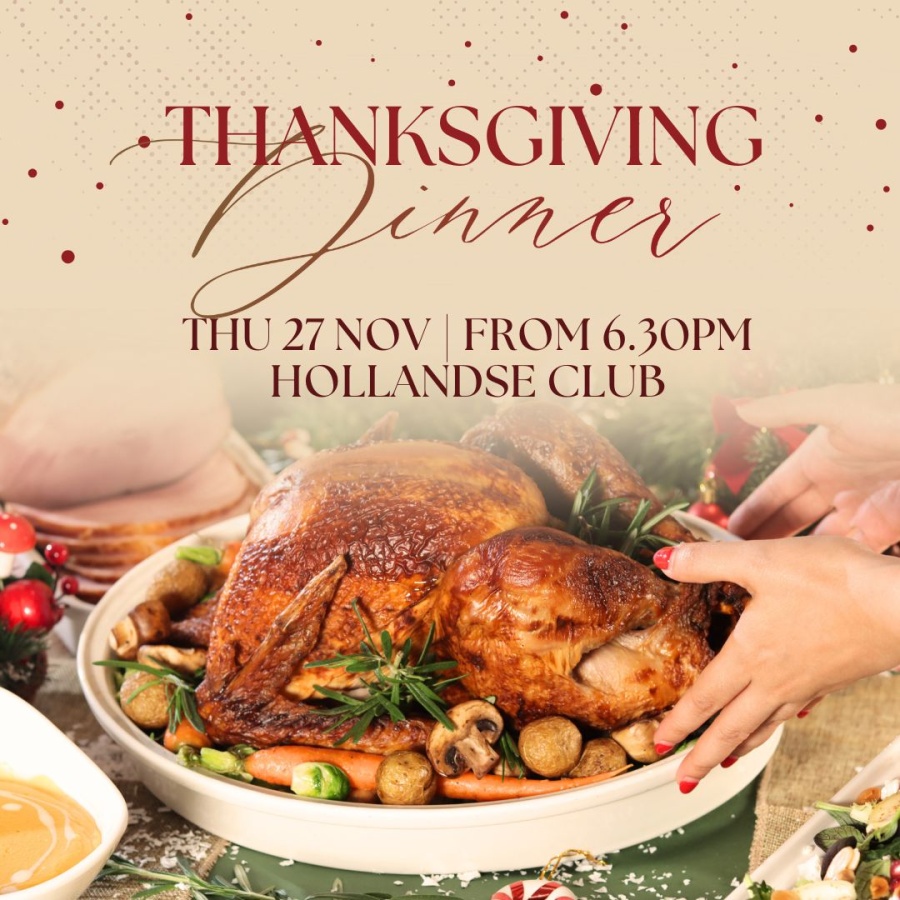 Thanksgiving Buffet Dinner at Hollandse Club