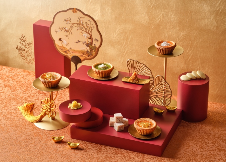 Best CNY 2026 food delivery in Singapore - Singapore Marriott Tang Plaza Hotel - Golden Nian Gao Tarts