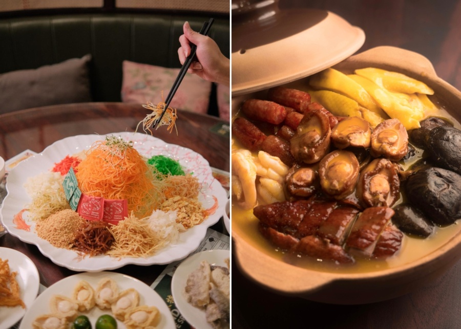 Best CNY 2026 takeaway menus - Legendary Hong Kong - Prosperity abalone yusheng and poon choi in Legendary golden soup