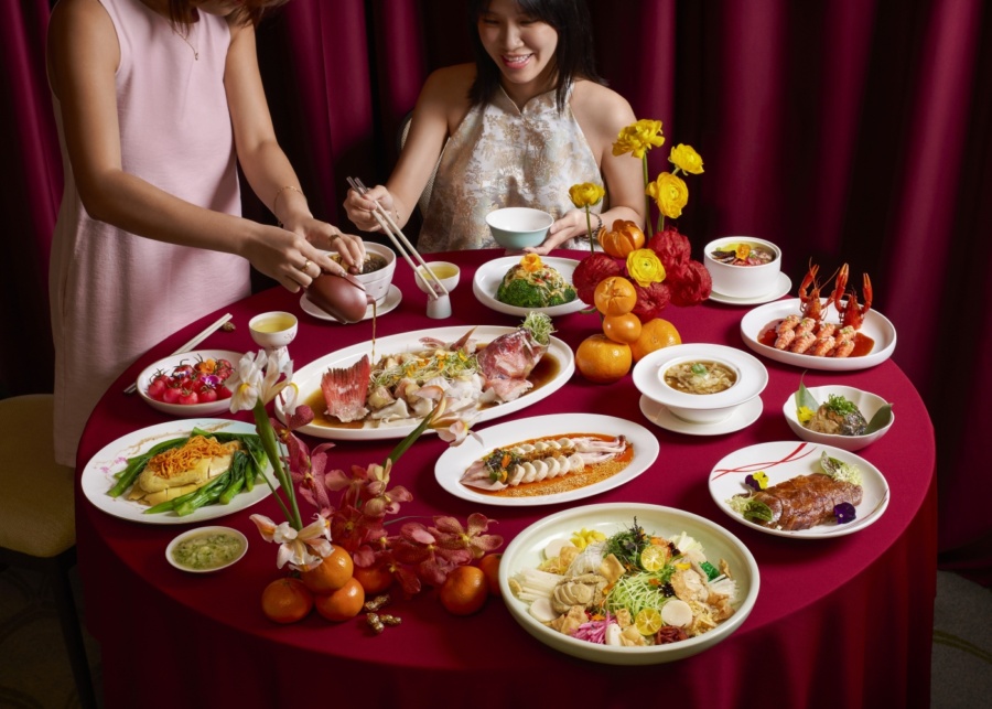 Best CNY reunion dinner menus 2026 - Raffles Hotel Singapore - yì by Jereme Leung festive dine-in set menu