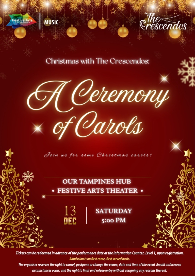 Christmas with The Crescendos: A Ceremony of Carols | Honeycombers