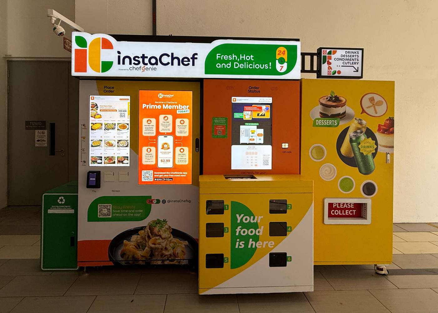 11 Unique Food & Drink Vending Machines in Singapore