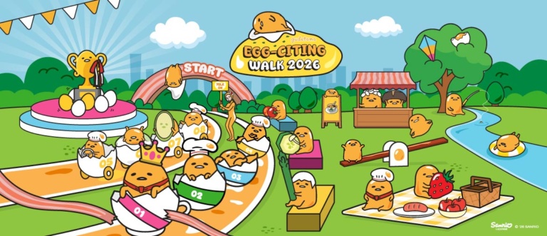 Gudetama Egg-citing Walk 2026