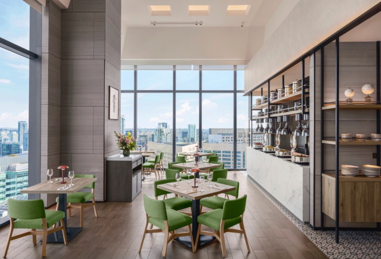 Holiday Dining with a Festive Semi-Buffet Dinner at Sky22