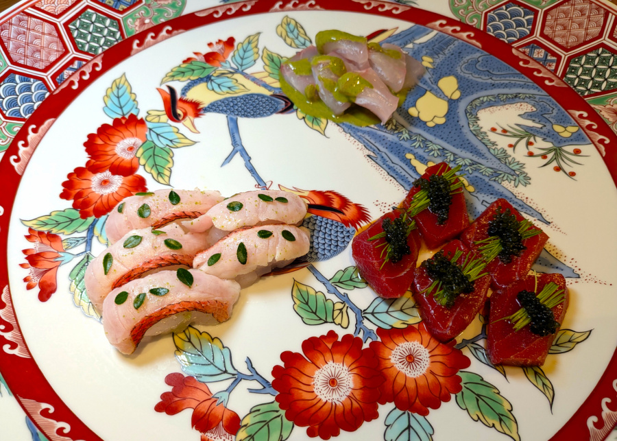 Sashimi moriawase | Barrel Story of Hibiki in Singapore