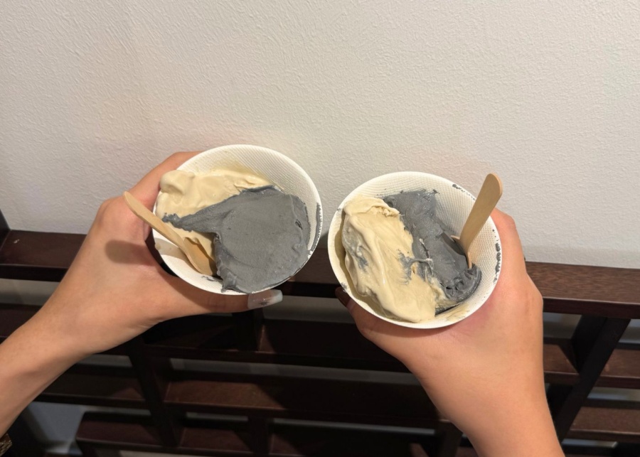 bomul samgyetang singapore review - ice cream