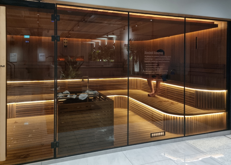 The social sauna | The Ice Bath Club at Duxton