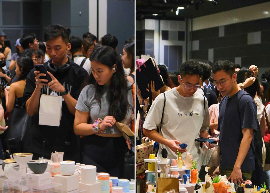 Men can shop at Public Garden too | Public Garden market at Suntec Singapore