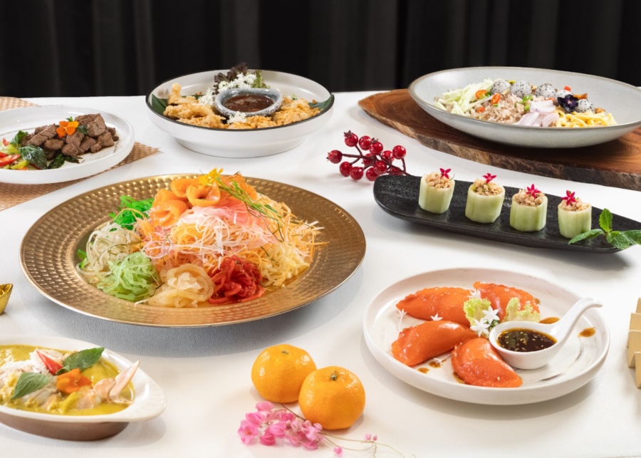 Best CNY 2026 reunion dinner menus in Singapore - Sarai Fine Thai Lunar New Year dishes