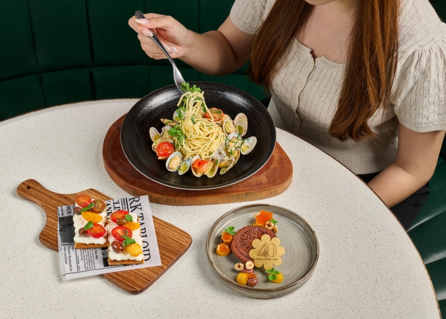 Best Italian restaurants in Singapore - Prego at Fairmont Singapore - 40th anniversary lunch set