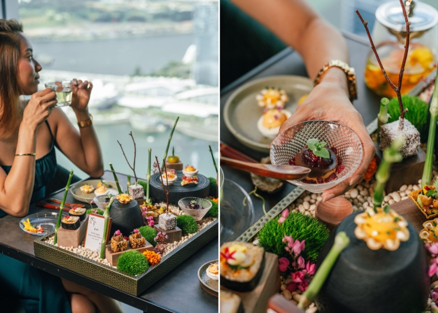 Best high tea spots in Singapore - 1-Arden sky-high garden-to-table afternoon tea
