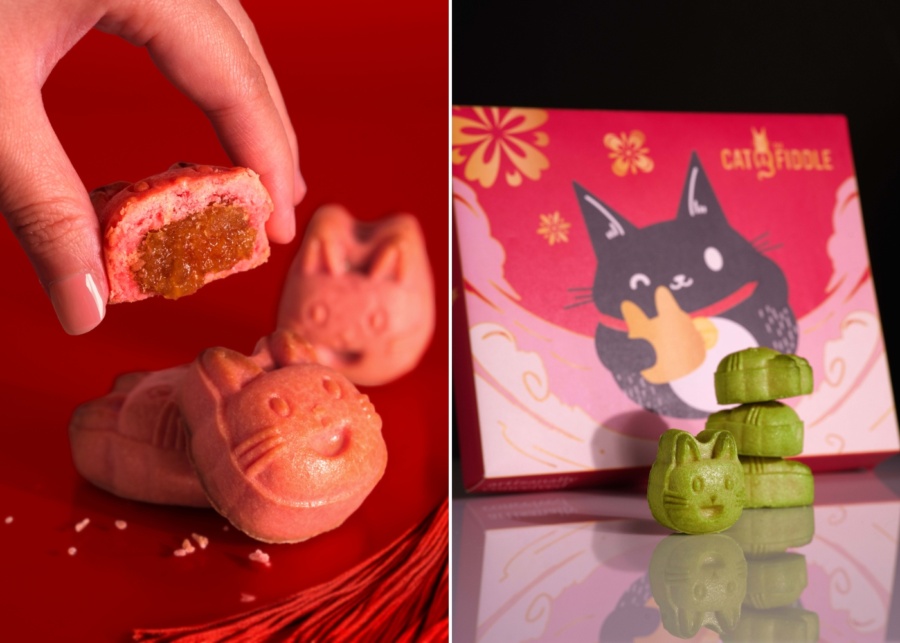 Best pineapple tarts in Singapore for CNY 2026 - Cat and The Fiddle original and pandan gula melaka pineapple tarts