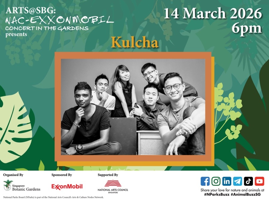 Arts@SBG: NAC-ExxonMobil Concert in the Gardens presents Kulcha