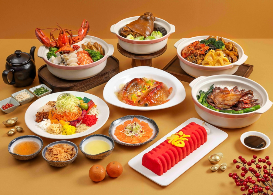 Chinese New Year menus Amara Singapore - Festive takeaway dishes
