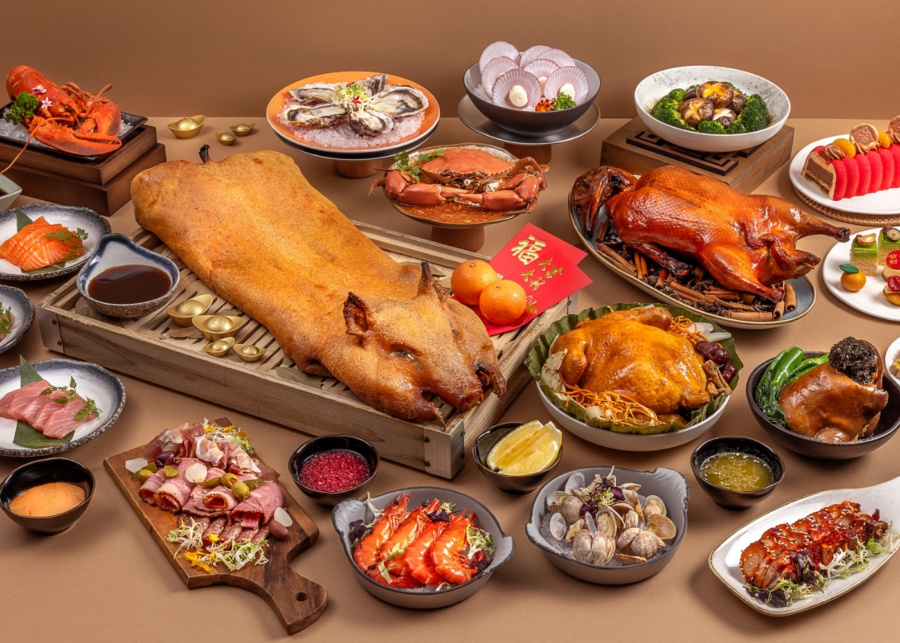 A peek inside the prosperous Chinese New Year menus at Amara Singapore: Lavish buffets, reunion feasts and more