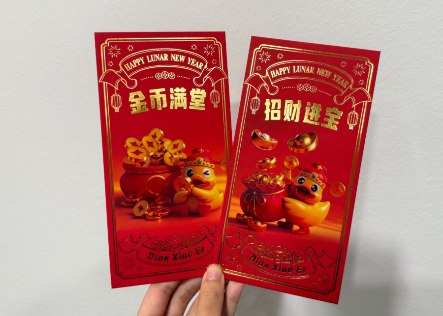 dian xiao er cute ang bao design 
