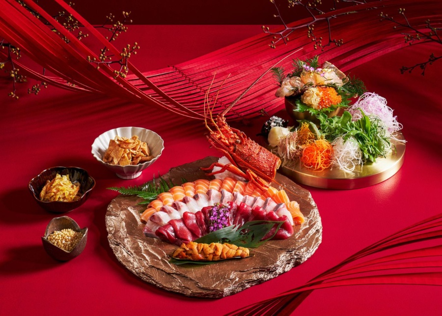 Pan Pacific Chinese New Year yusheng