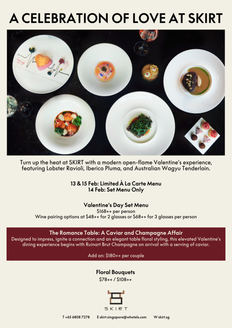 A Celebration of Love at SKIRT, W Singapore–Sentosa Cove