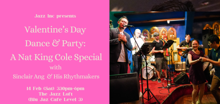 Valentine’s Day Dance & Party – A Nat King Cole Special