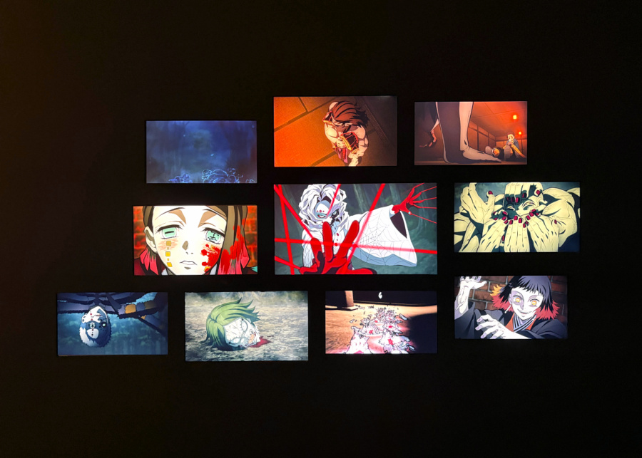 House of Demons scenes | Demon Slayer exhibition in Singapore