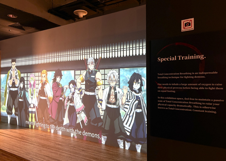 Special Training | Demon Slayer exhibition in Singapore