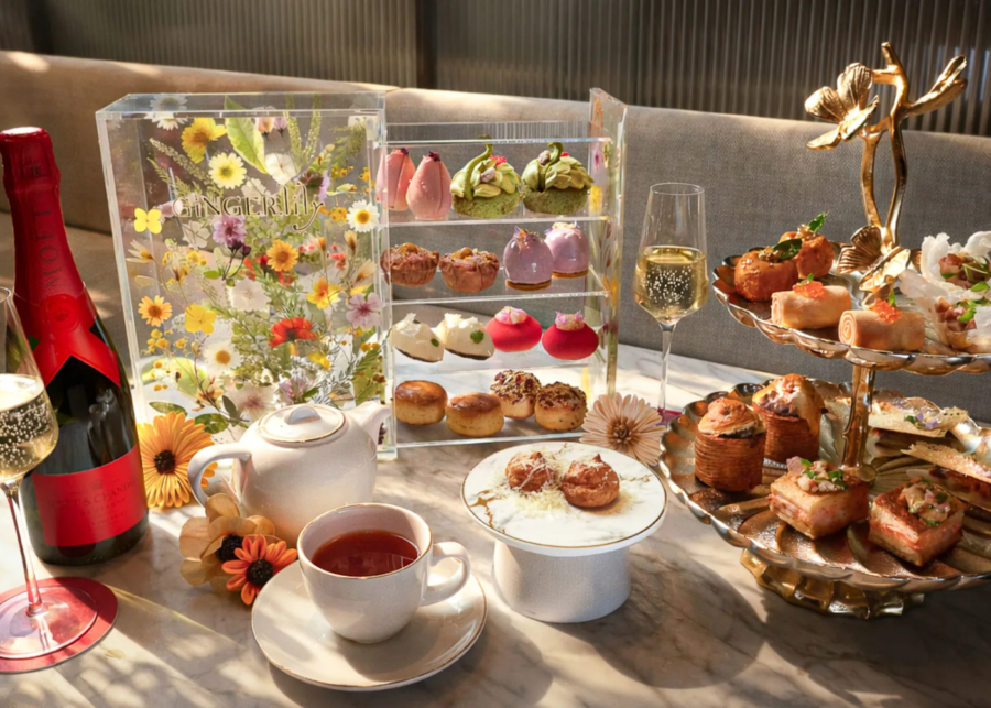 gingerlily hilton singapore orchard - high tea in singapore