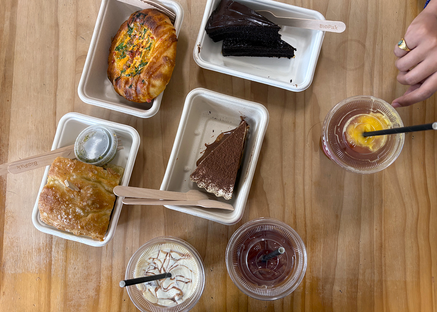 Big Mouth Bakehouse's food spread | New cafes in Singapore 2026