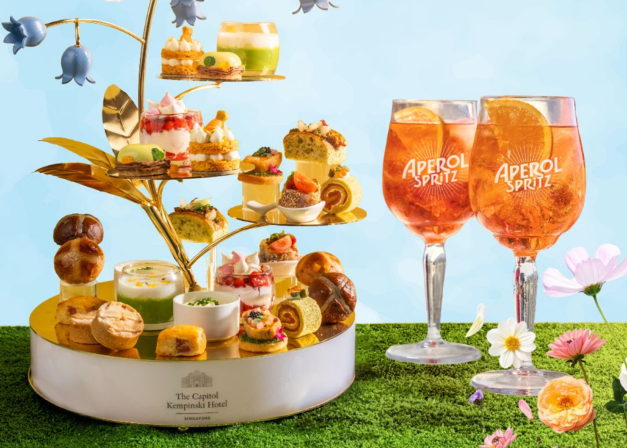 the capitol kempinski hotel - high tea in singapore