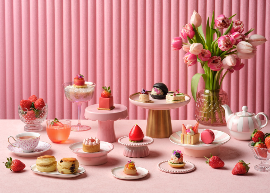 the landing point the fullerton bay hotel - high tea in singapore