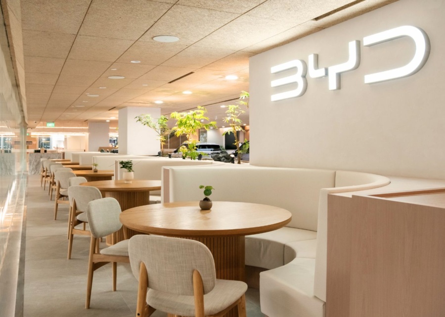 Cars and coffee: BYD by 1826 brings its automotive-lifestyle concept to the West