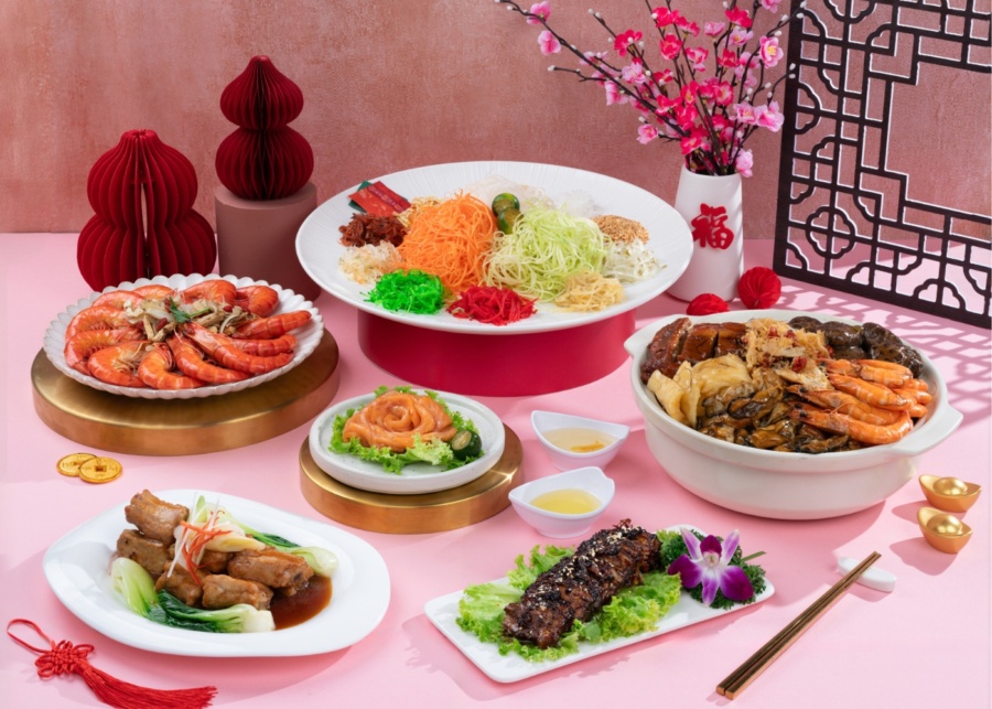 Best CNY 2026 caterers in Singapore - Select Catering Lunar New Year spread