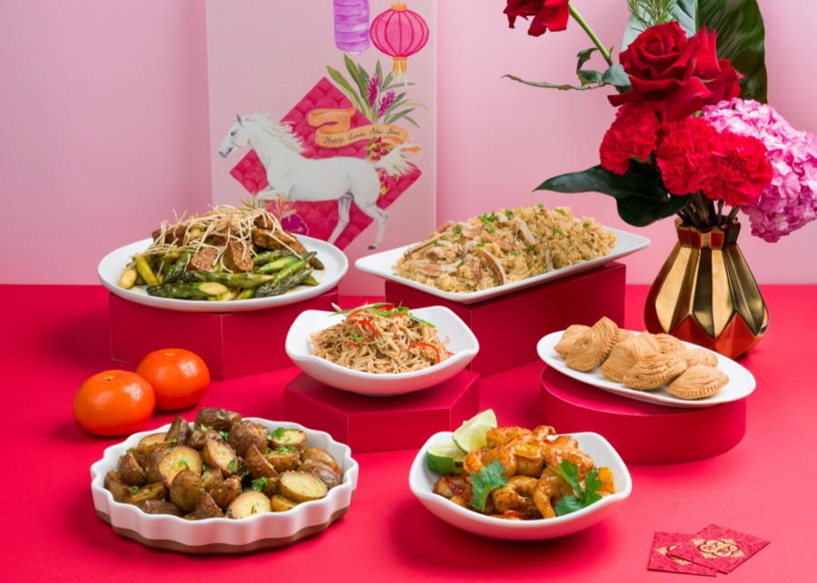Best CNY 2026 catering in Singapore - Lush Platters festive spread
