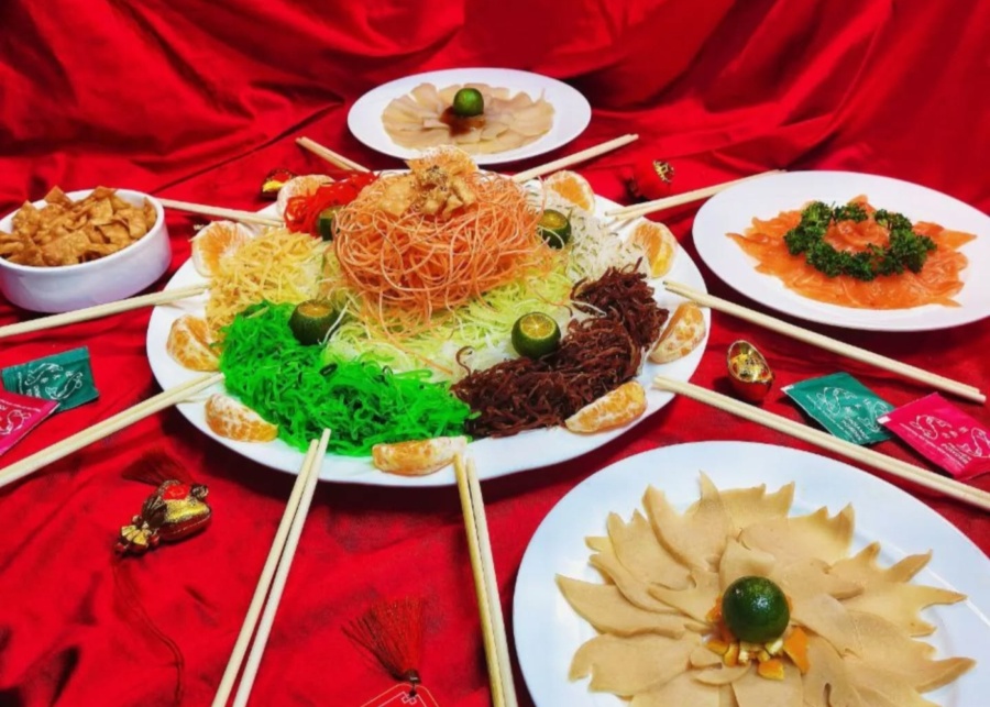 Best CNY 2026 catering in Singapore - Yeh Lai Siang Catering yusheng