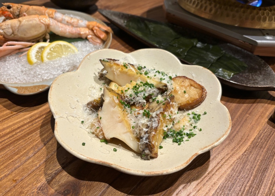 Drim Gold Sentosa review - Butter grilled Jeju abalone