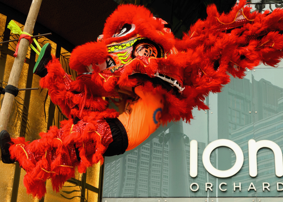 Ion Orchard lion dance
