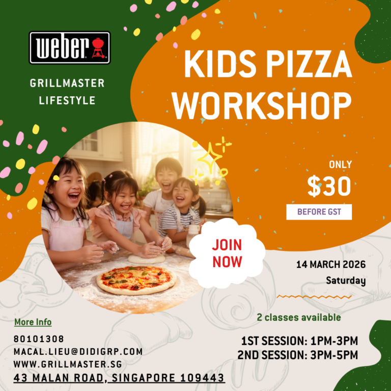 Weber Kids Pizza Workshop