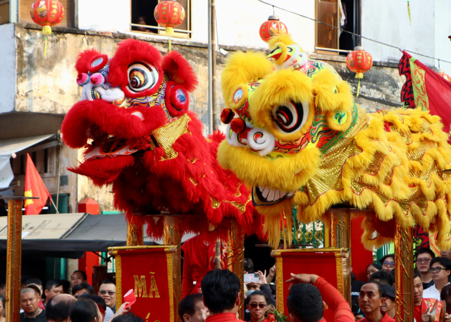 Lion dance competition &; Live Screening Chinatown CNY