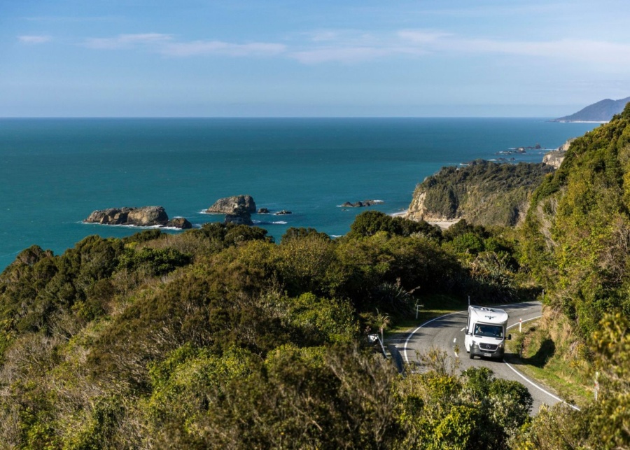 New Zealand travel campervan
