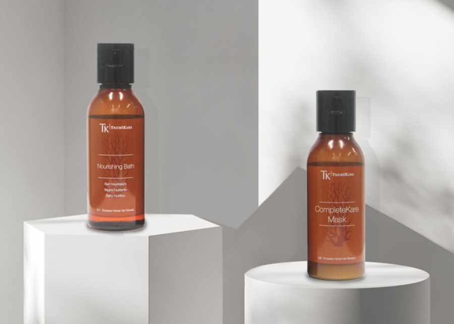 TrichoKare Dandruff Defense Treatment review - Nourishing bath shampoo and CompleteKare Mask conditioner