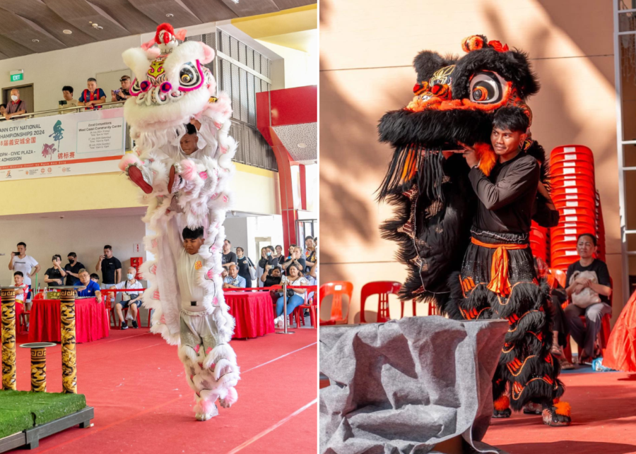 kuo chuan arts and cultural - lion dance troupe singapore