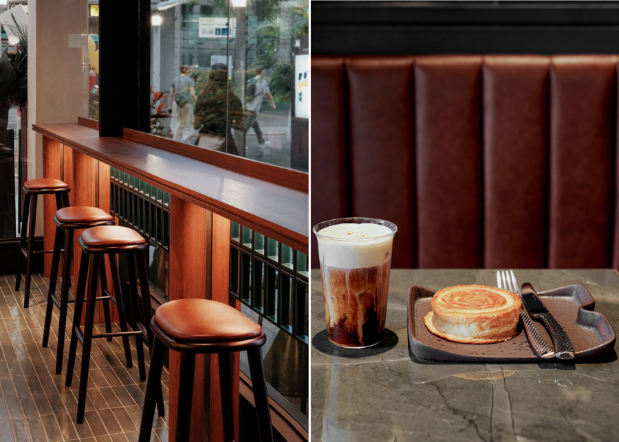 Cafe Yasugari's interior and food items | New cafes in Singapore 2026