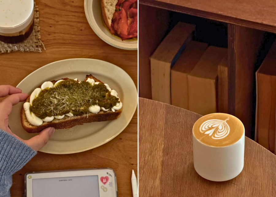 Living Room's charred chilli, ricotta on toast and drink | New cafes in Singapore 2026