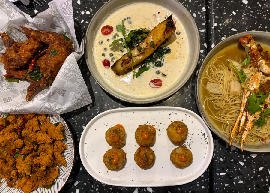 Harry's new menu food spread | New restaurants and menus in Singapore 2026
