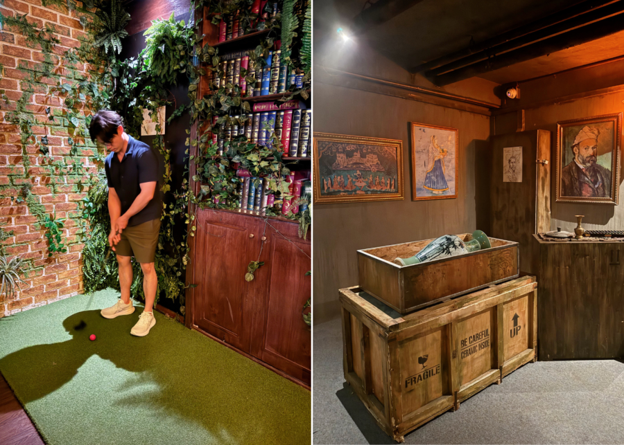 unique date ideas in singapore | kulnari mini golf course