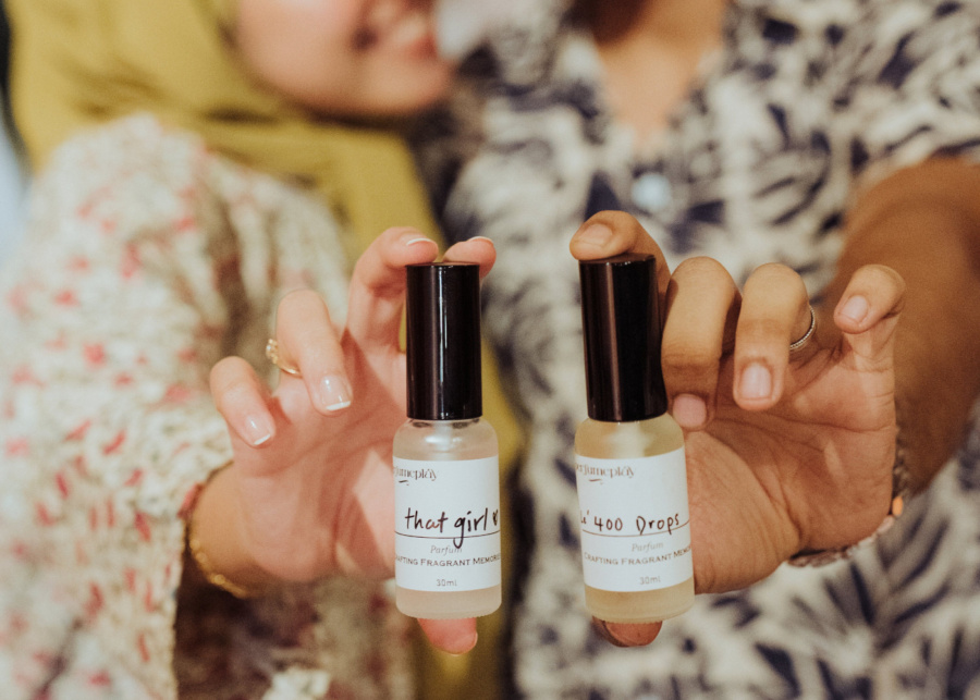 PerfumePlay's parfum making workshop | Valentine's Day gifts in Singapore